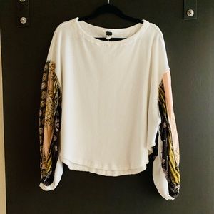 Free people bell sleeve tee